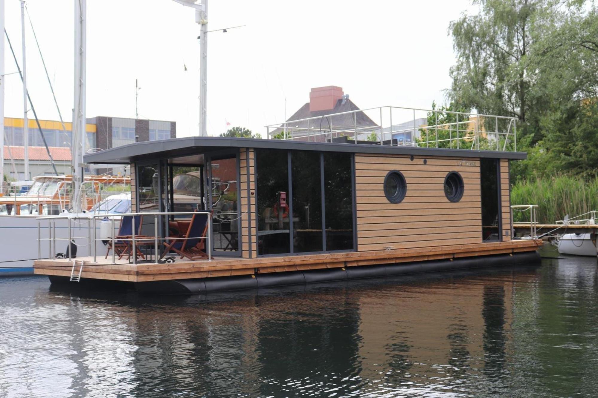 Houseboat Leni Flensburg Hotel Luaran gambar