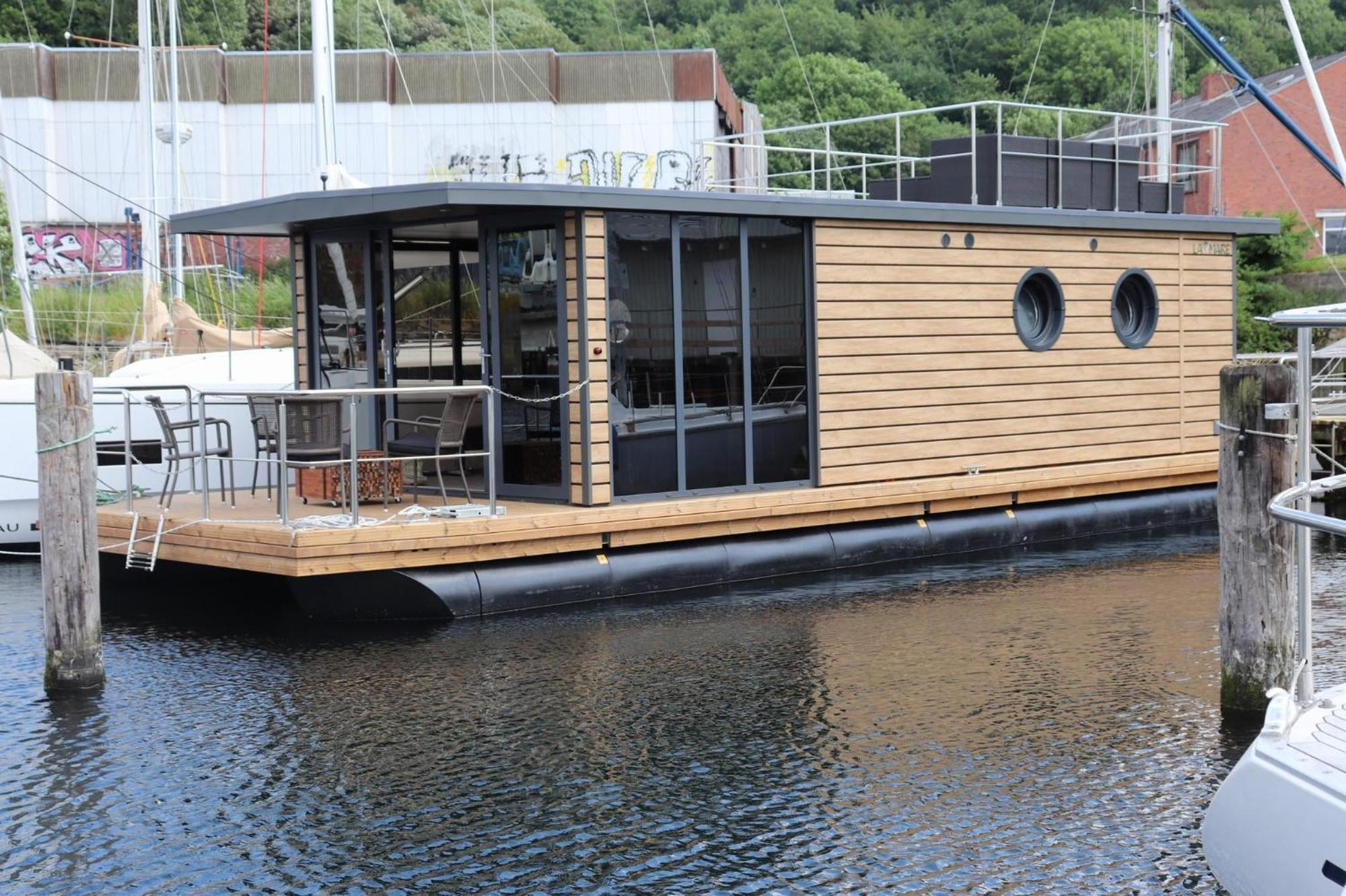 Houseboat Leni Flensburg Hotel Luaran gambar