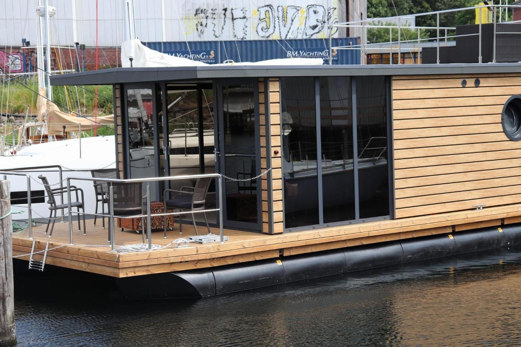 Houseboat Leni Flensburg Hotel Luaran gambar