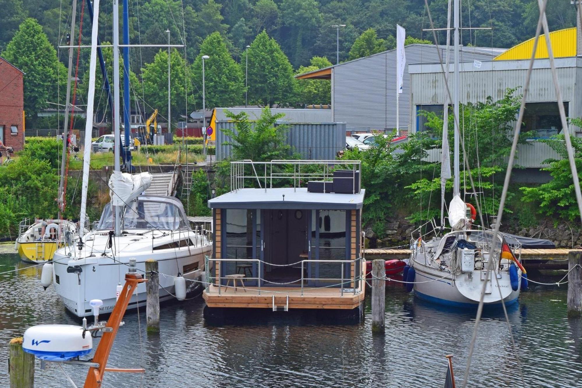 Houseboat Leni Flensburg Hotel Luaran gambar