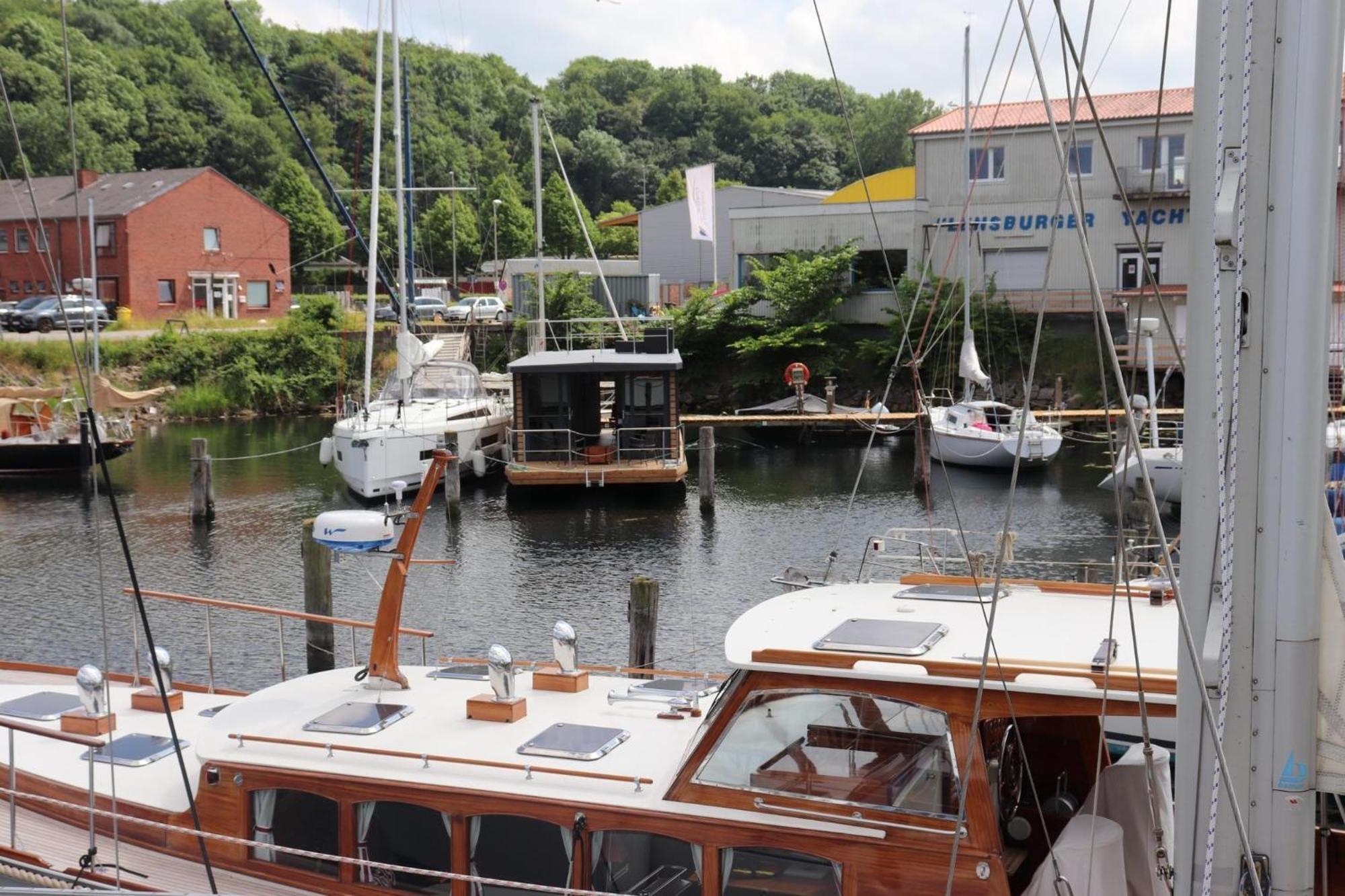 Houseboat Leni Flensburg Hotel Luaran gambar