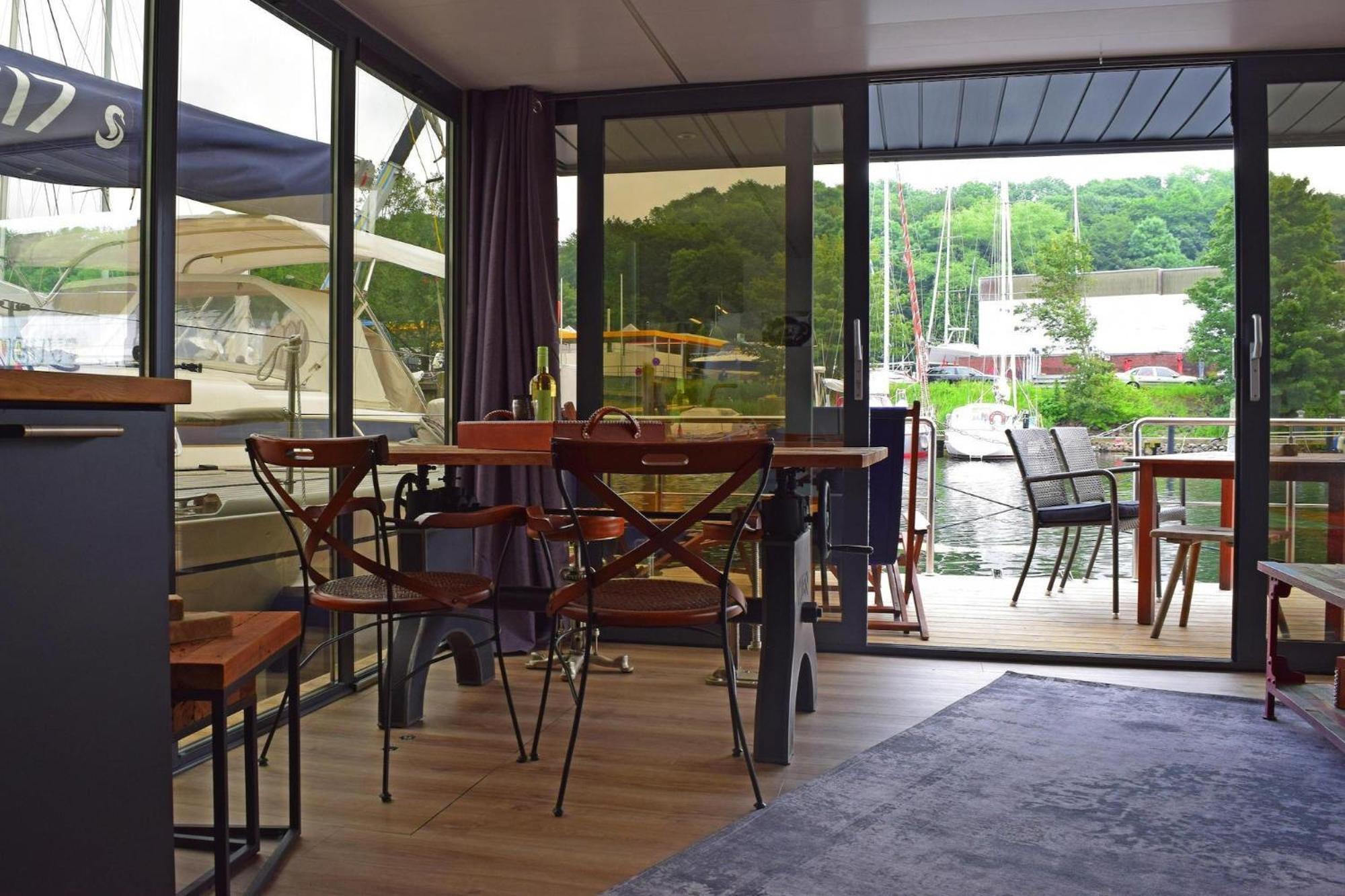 Houseboat Leni Flensburg Hotel Luaran gambar