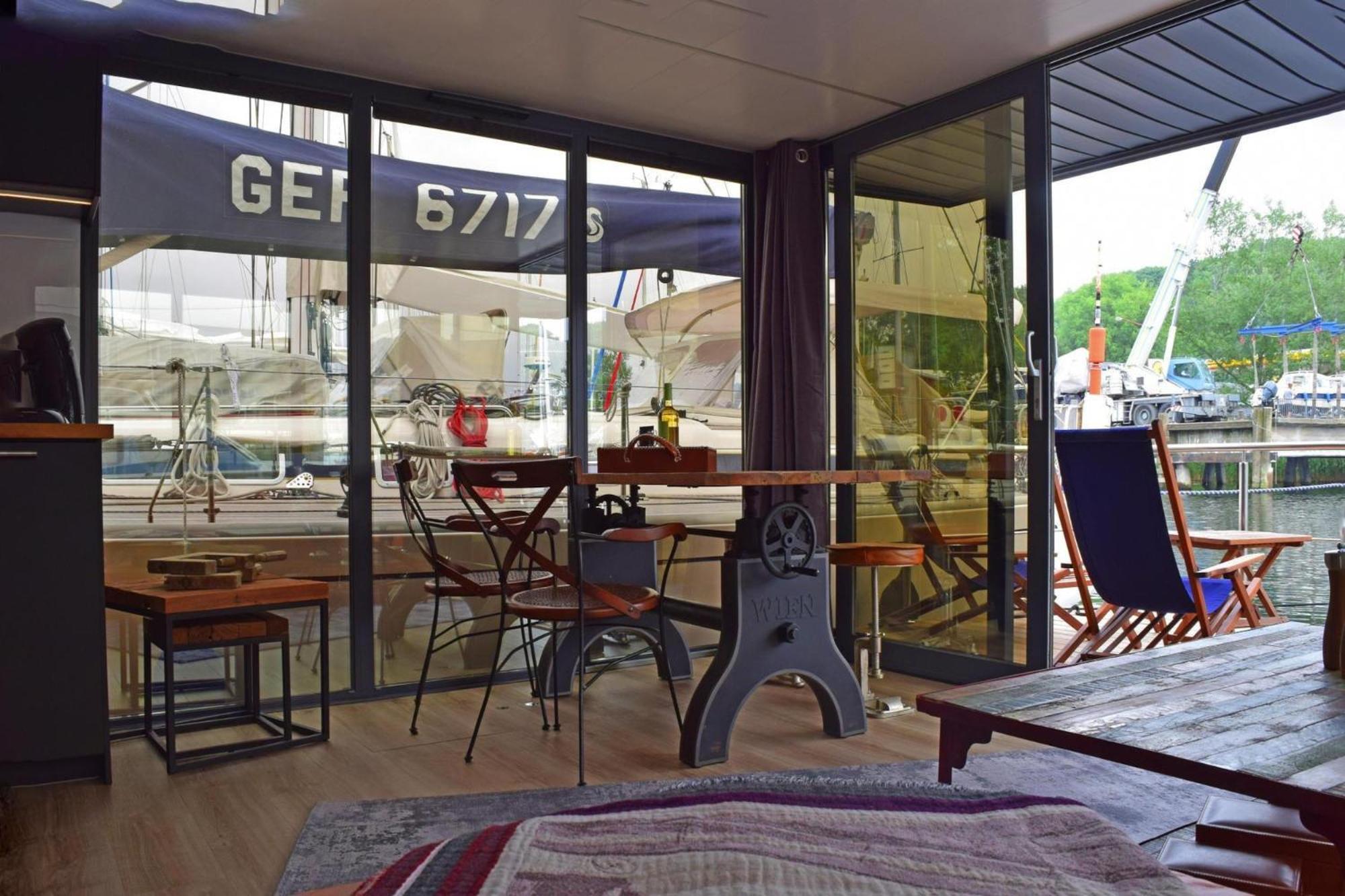 Houseboat Leni Flensburg Hotel Luaran gambar