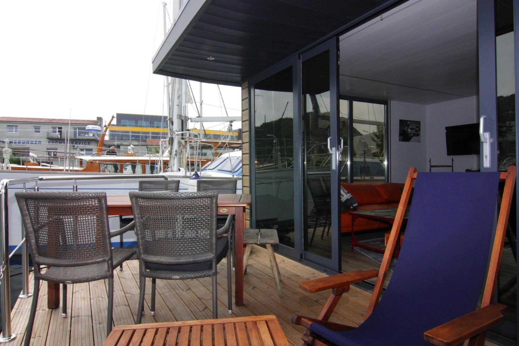 Houseboat Leni Flensburg Hotel Luaran gambar